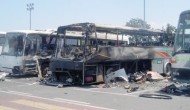 Взривеният автобус на летище „Бургас“…. (снимки)